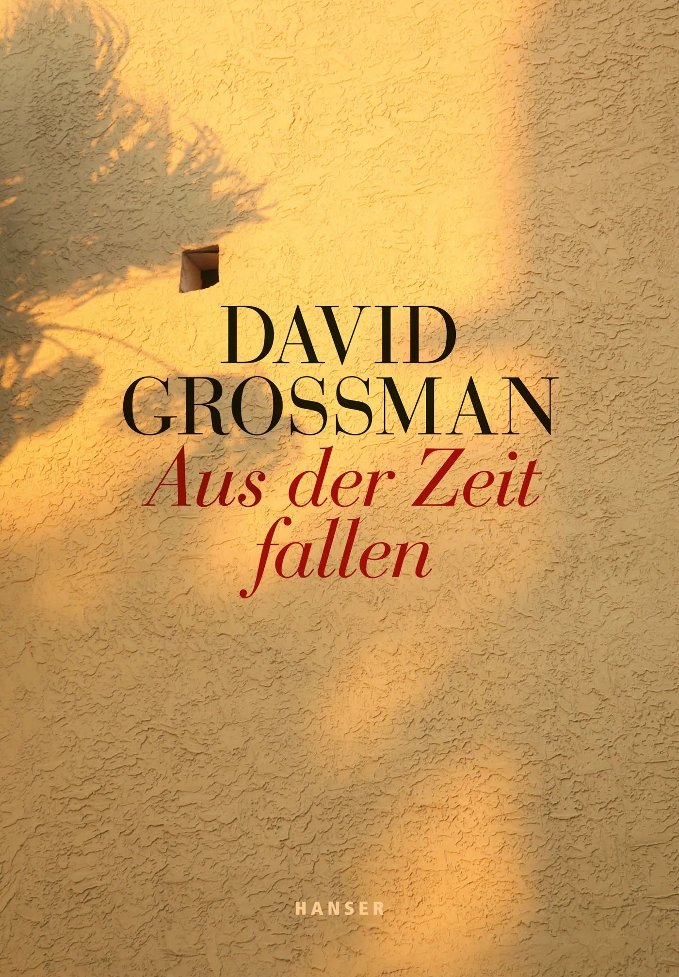 Buchcover von 'Aus der Zeit fallen' - Gebundene Ausgabe von David Grossman