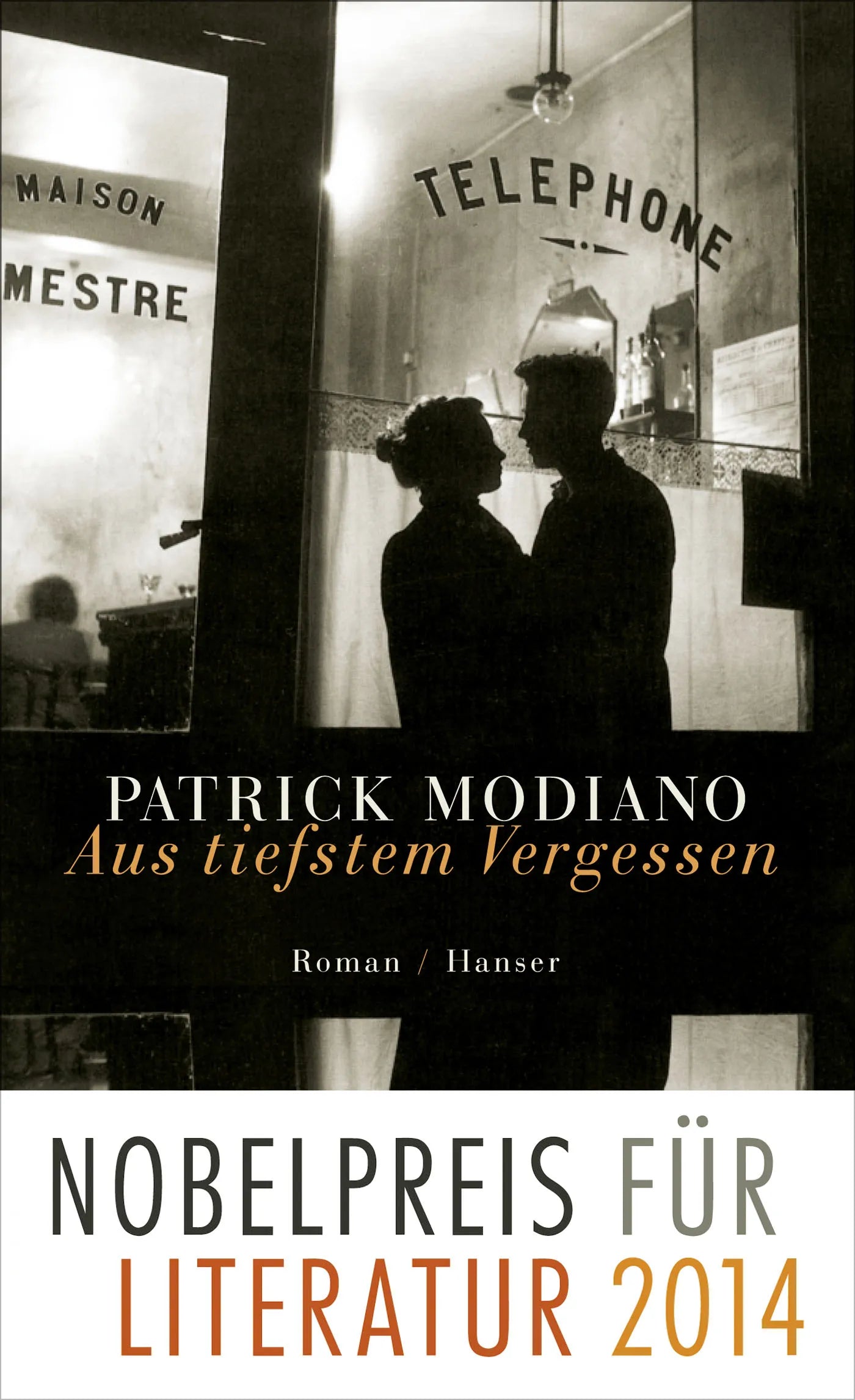 Buchcover von 'Aus tiefstem Vergessen' - Gebundene Ausgabe von Patrick Modiano