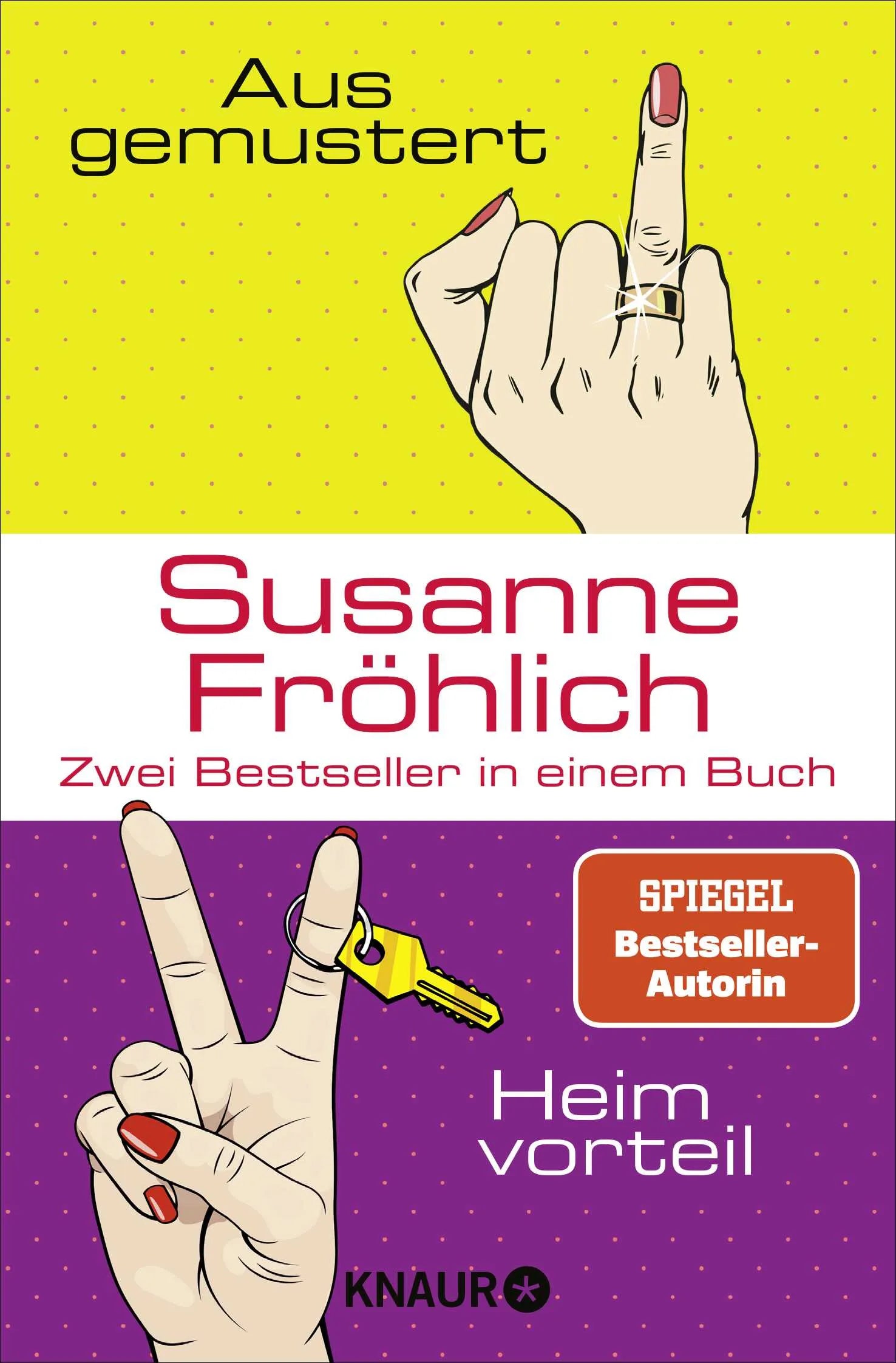 Buchcover von 'Ausgemustert & Heimvorteil' - Taschenbuch von Susanne Fröhlich