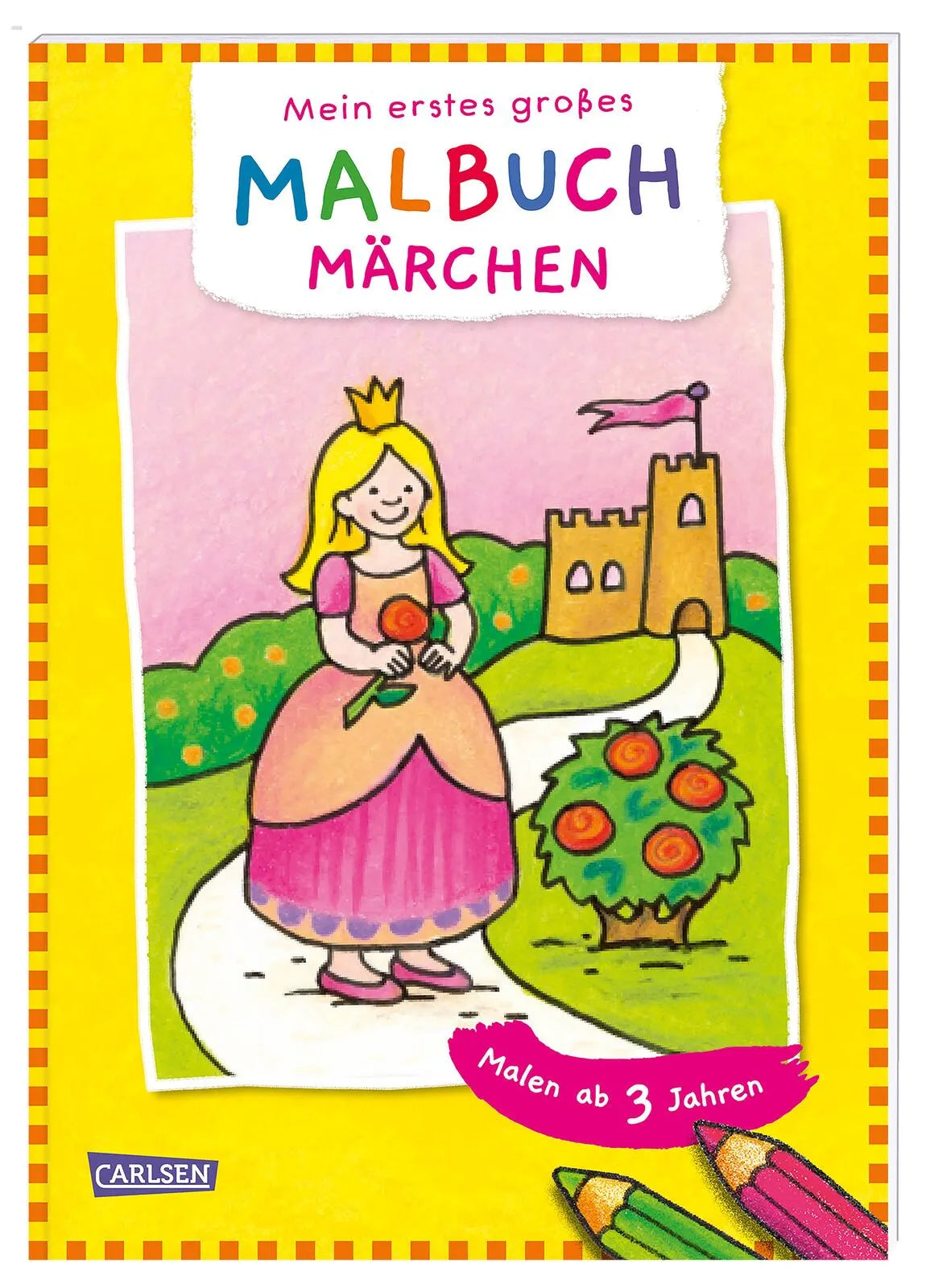 Buchcover von 'Ausmalbilder für Kita-Kinder: Mein erstes großes Malbuch: Märchen: Malen ab 3 Jahren' - Taschenbuch von Eva Muszynski