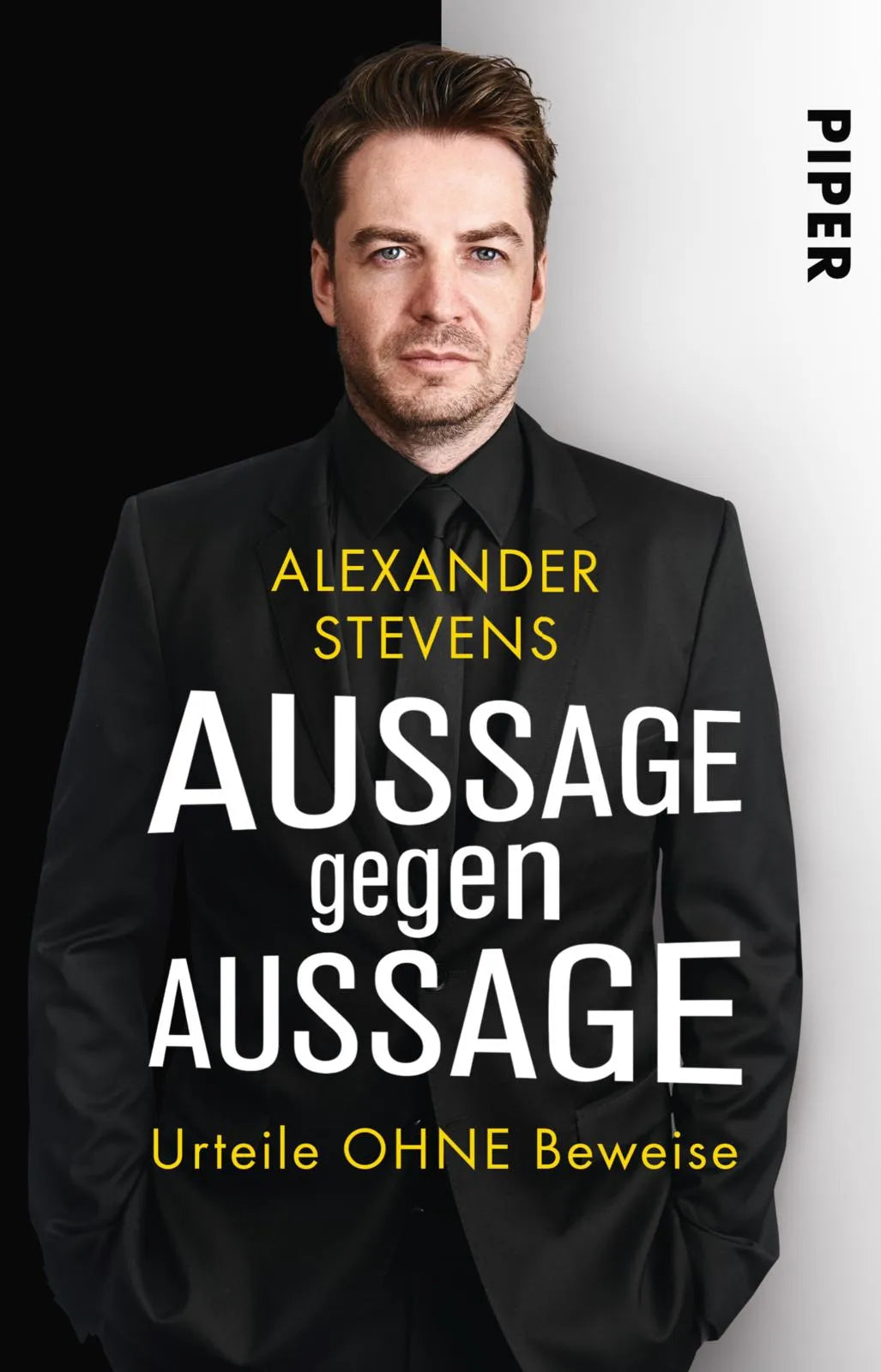 Buchcover von 'Aussage gegen Aussage' - Taschenbuch von Alexander Stevens