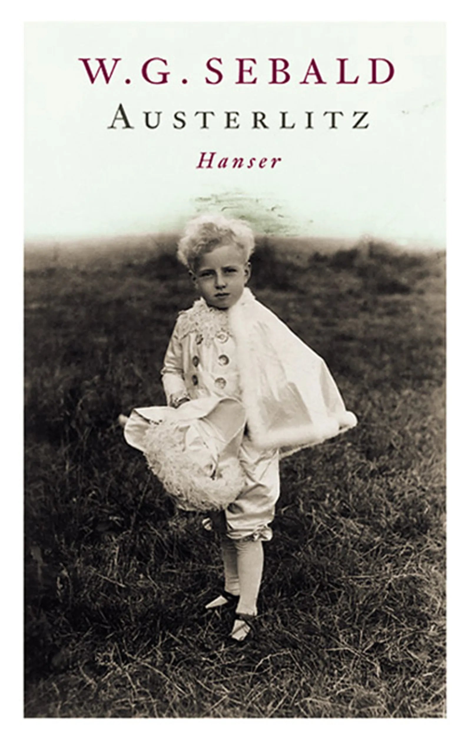 Buchcover von 'Austerlitz' - Gebundene Ausgabe von W.G. Sebald