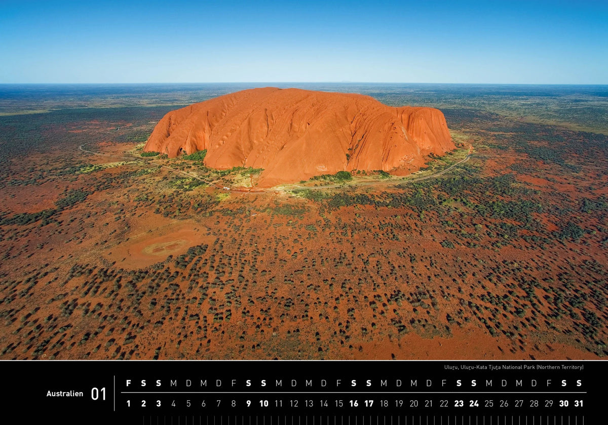Australien Premiumkalender 2027 – Ansicht
