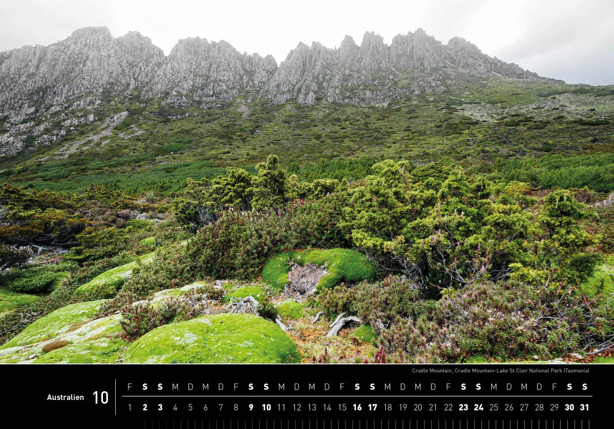 Australien Premiumkalender 2027 – Ansicht