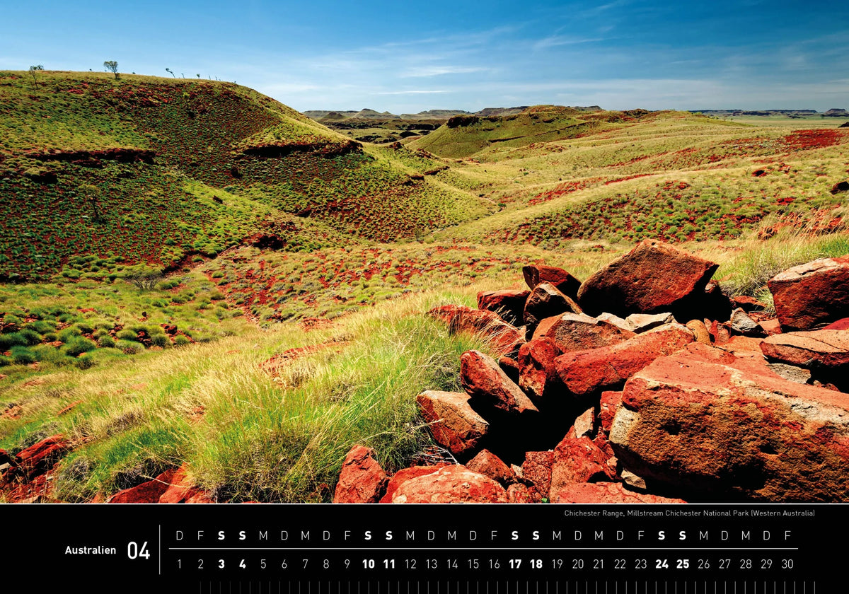 Australien Premiumkalender 2027 – Ansicht