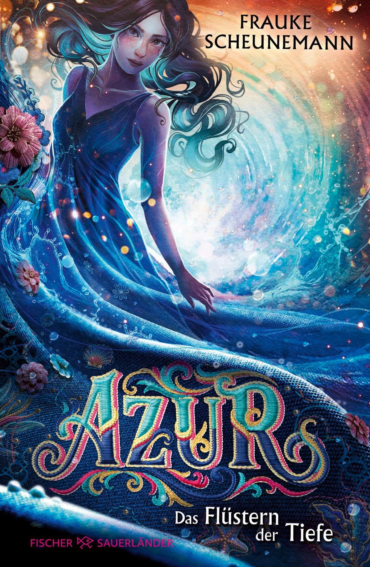 Cover: Azur - Das Flüstern der Tiefe (E-Book) von Frauke Scheunemann