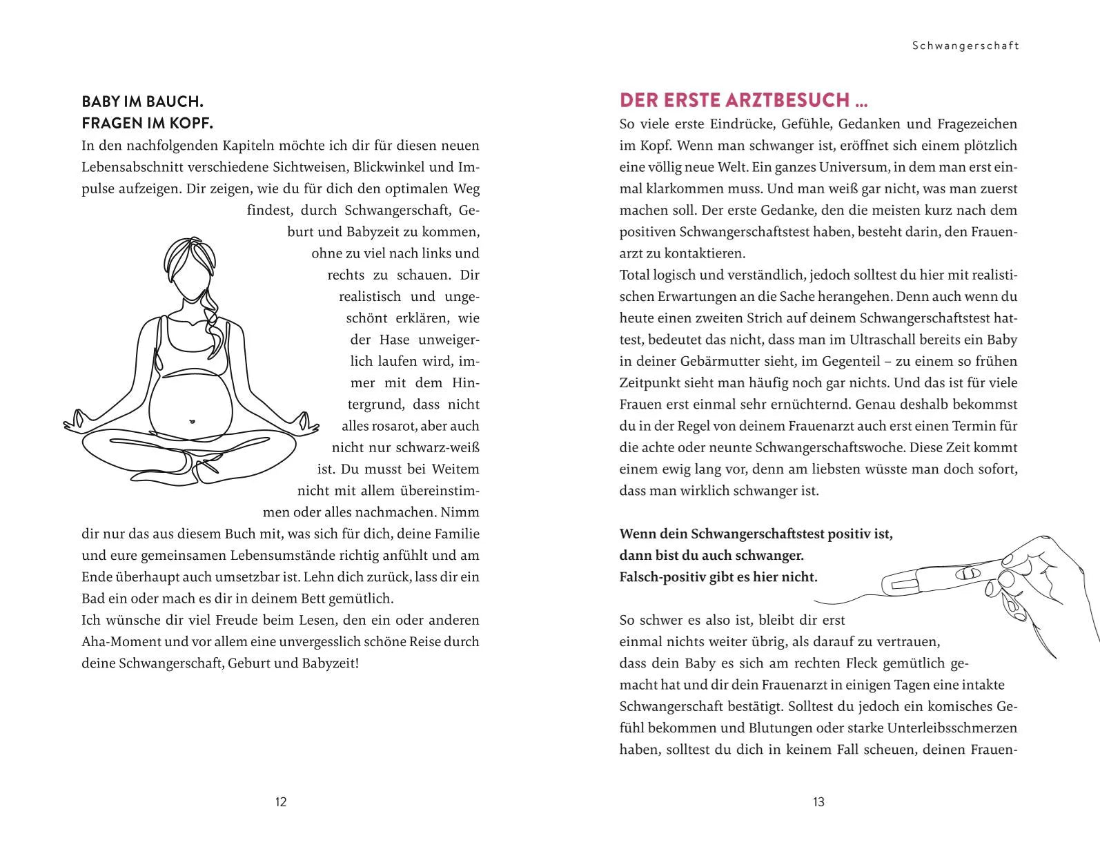 Abbildung von 'Baby im Bauch, Fragen im Kopf'