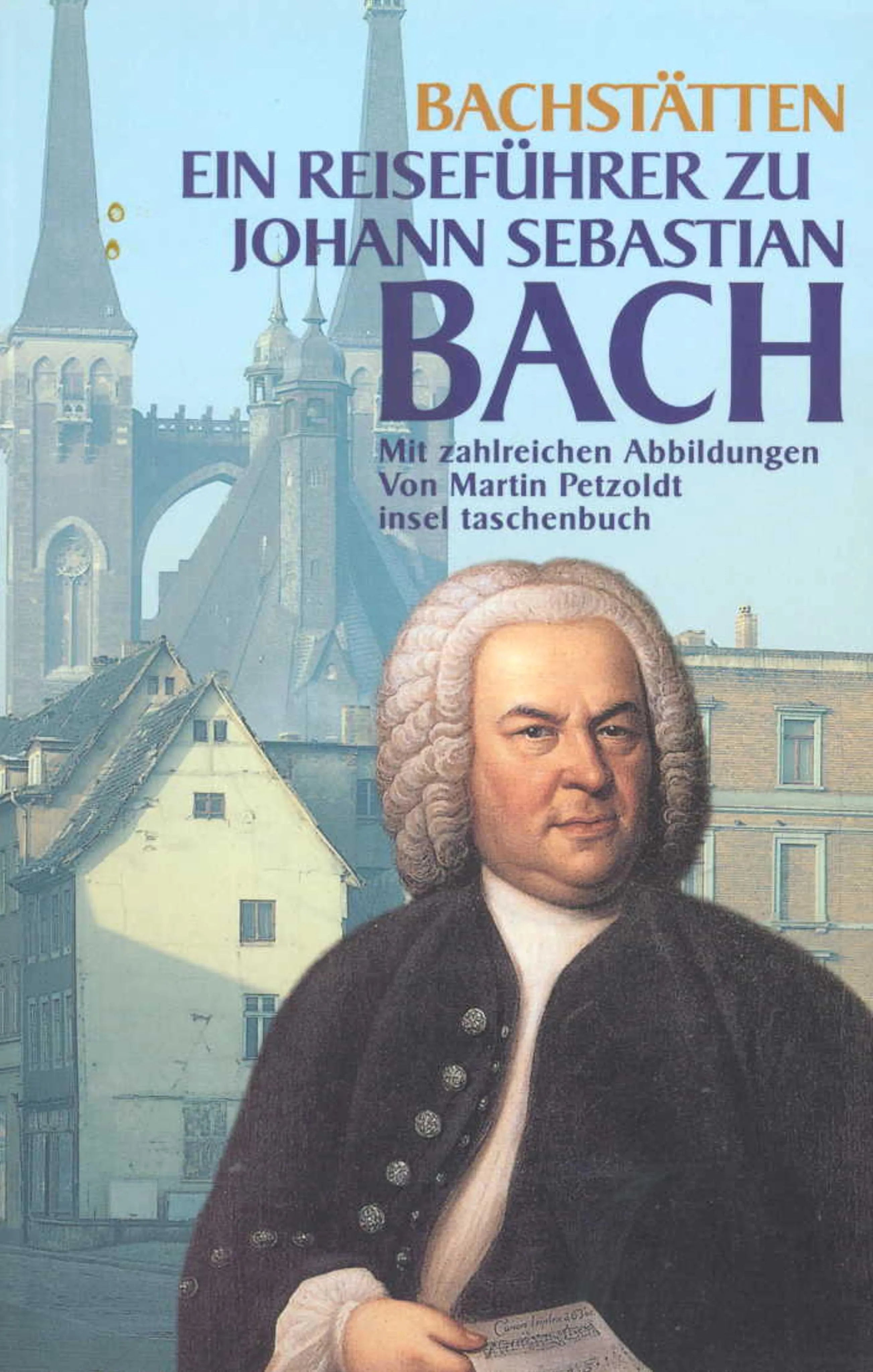 Buchcover von 'Bach-Stätten' - Taschenbuch von Martin Petzoldt