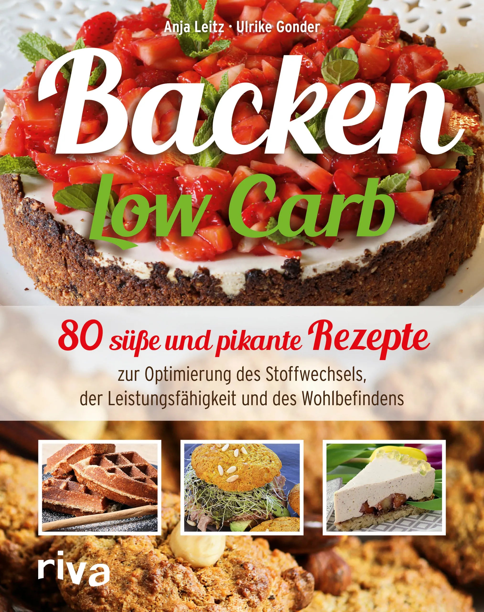 Buchcover von 'Backen Low Carb' - Gebundene Ausgabe von Anja Leitz
