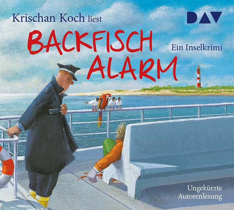Buchcover von 'Backfischalarm. Ein Inselkrimi' - Hörbuch (CD) von Krischan Koch
