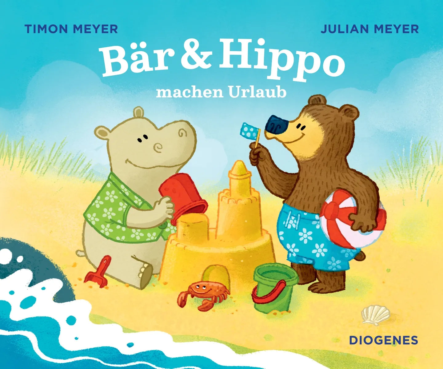 Buchcover von 'Bär & Hippo machen Urlaub' - Gebundene Ausgabe von Timon Meyer