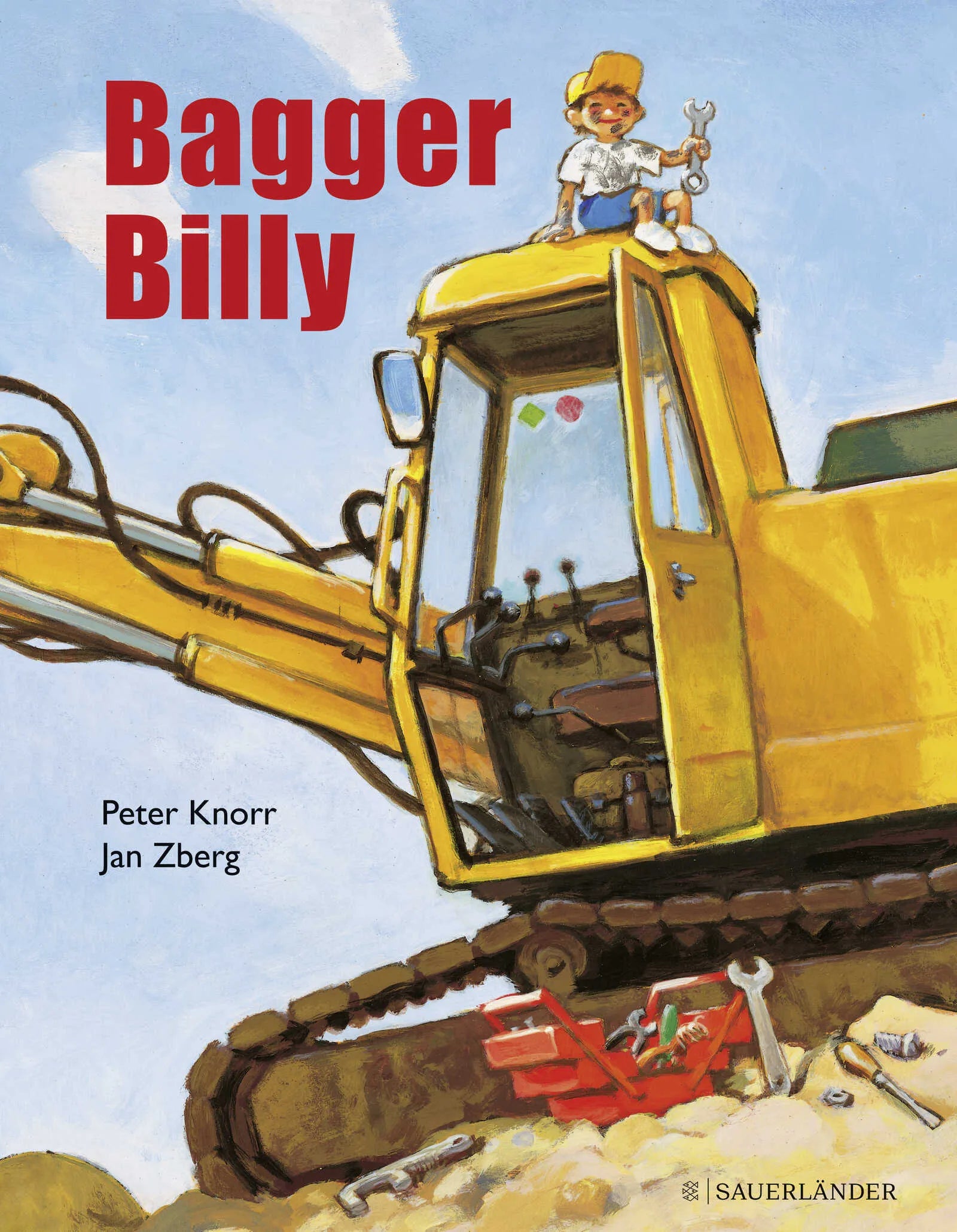 Buchcover von 'Bagger Billy' - Gebundene Ausgabe von Jan Zberg