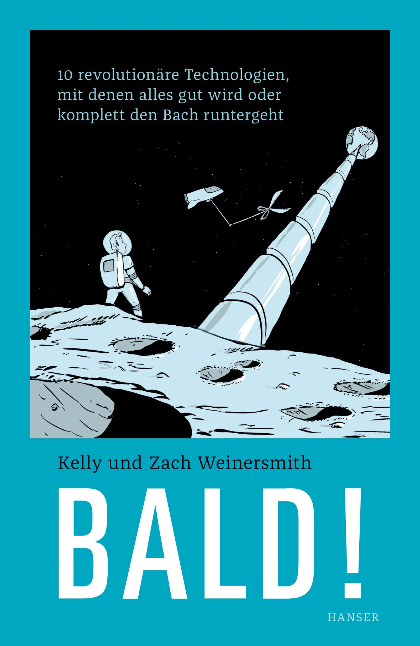 Buchcover von 'Bald!' - Paperback von Kelly Weinersmith