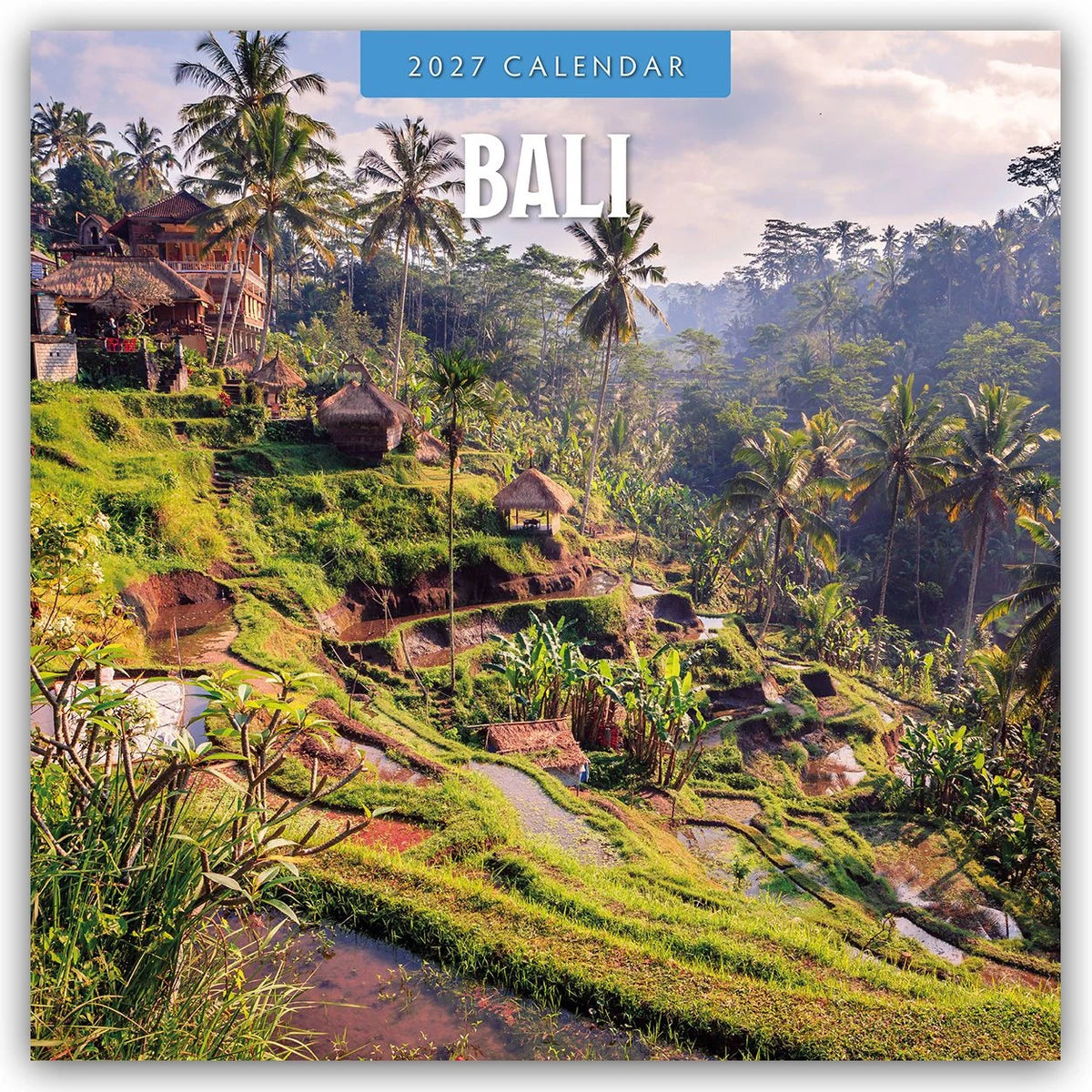 Wandkalender: Bali 2027 – 16-Monatskalender