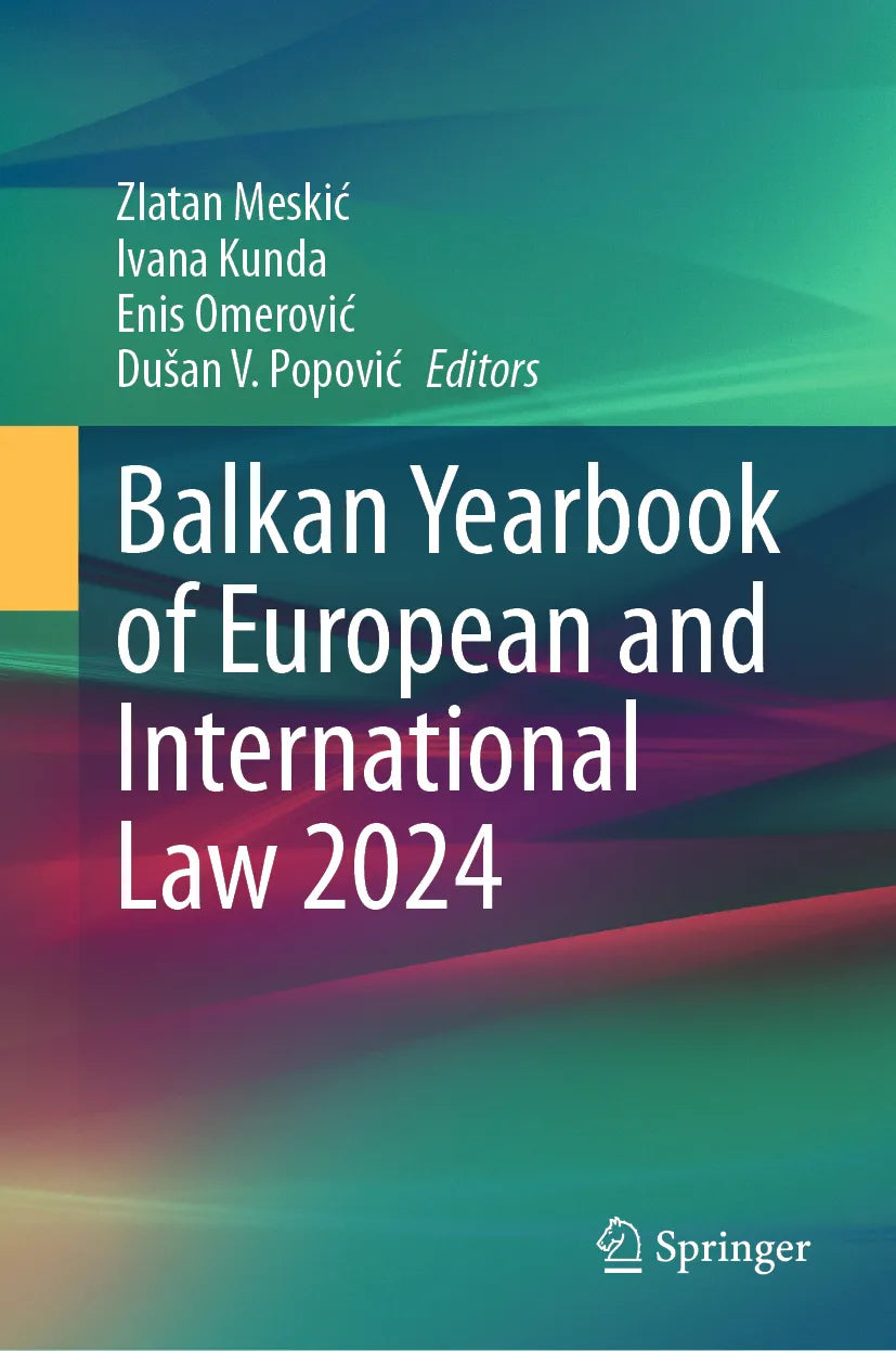 Cover: Balkan Yearbook of European and International Law 2024 (E-Book)