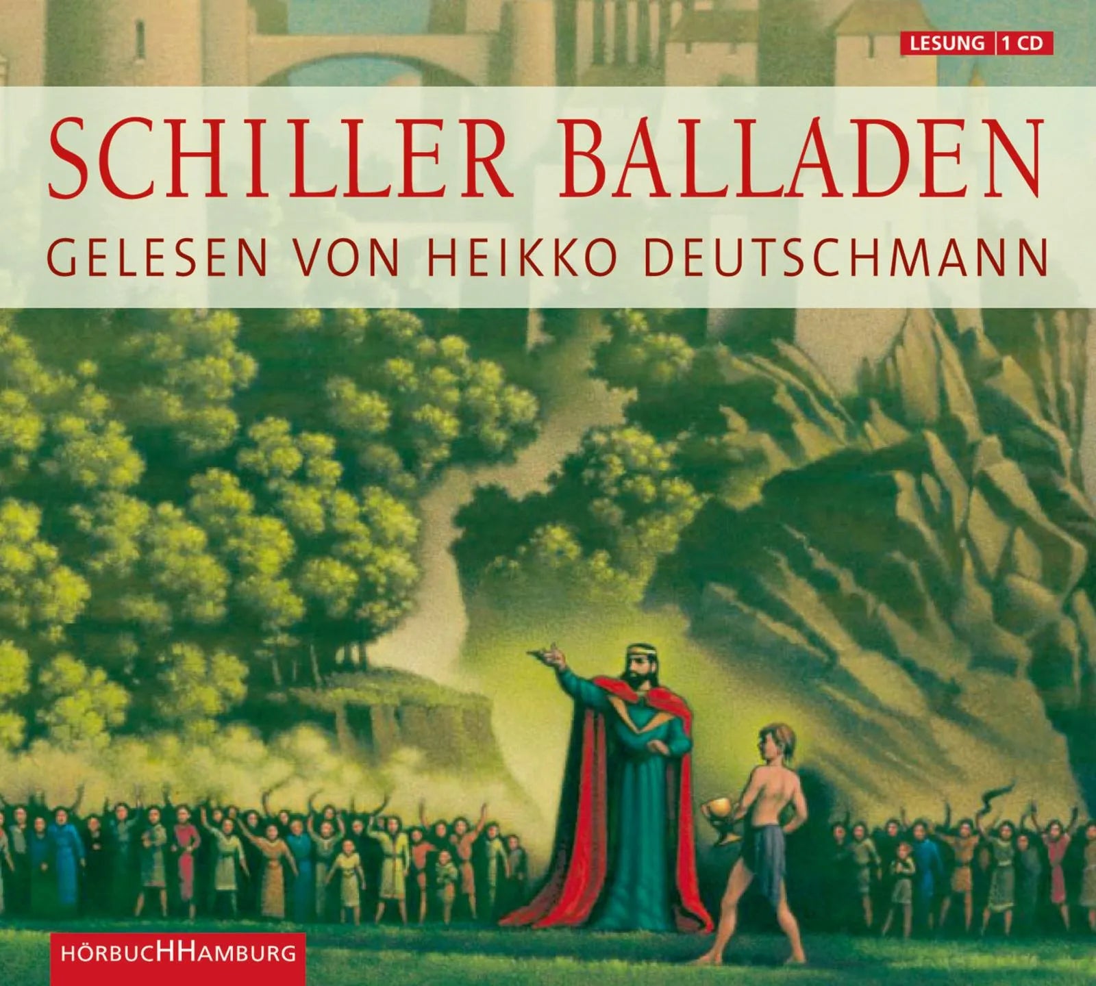 Buchcover von 'Balladen' - Hörbuch (CD) von Friedrich Schiller