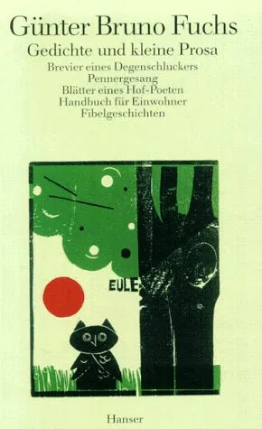 Buchcover von 'Band 2: Gedichte und kleine Prosa' - Gebundene Ausgabe von Günter Bruno Fuchs