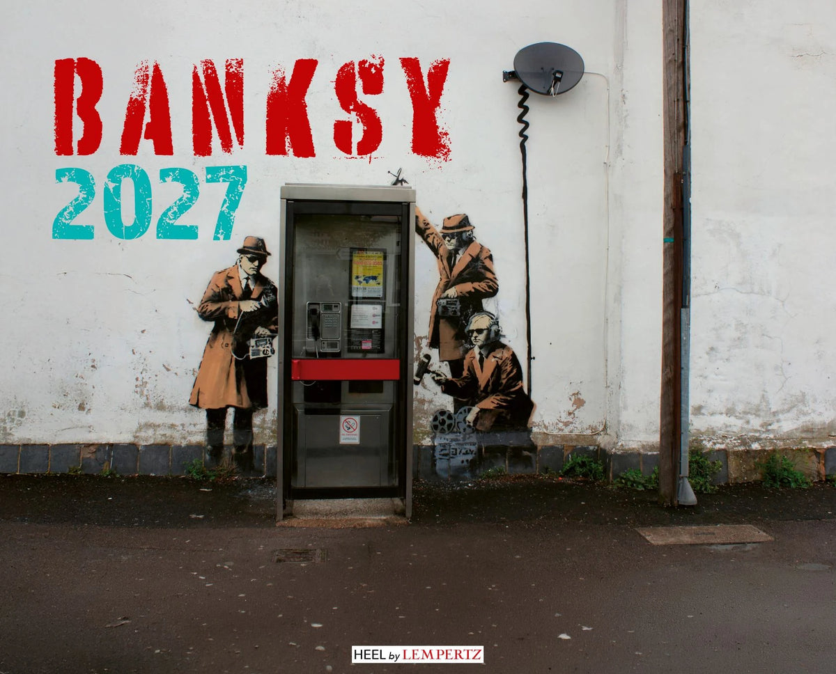 Wandkalender: Banksy Kalender 2027 Premium XXL-Posterkalender