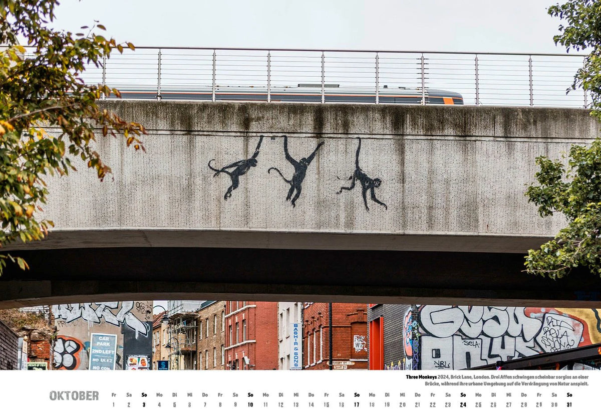 Banksy Kalender 2027 – Ansicht