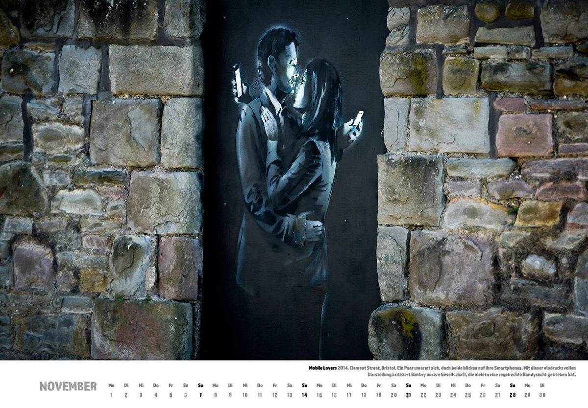 Banksy Kalender 2027 – Ansicht