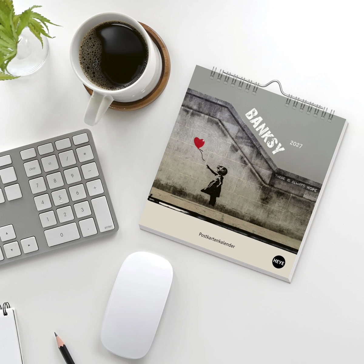 Banksy Postkartenkalender 2027 – Ansicht