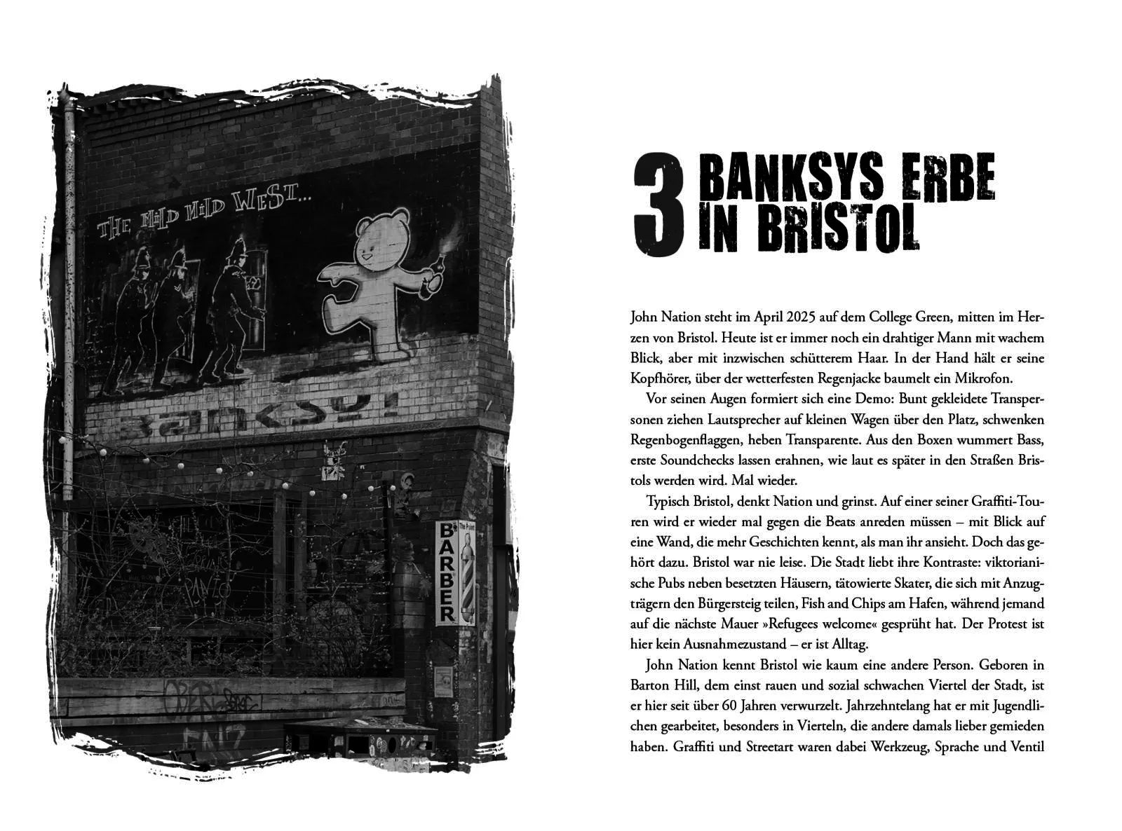 Innenansicht von 'Banksy. Unsichtbar' - Gebundene Ausgabe