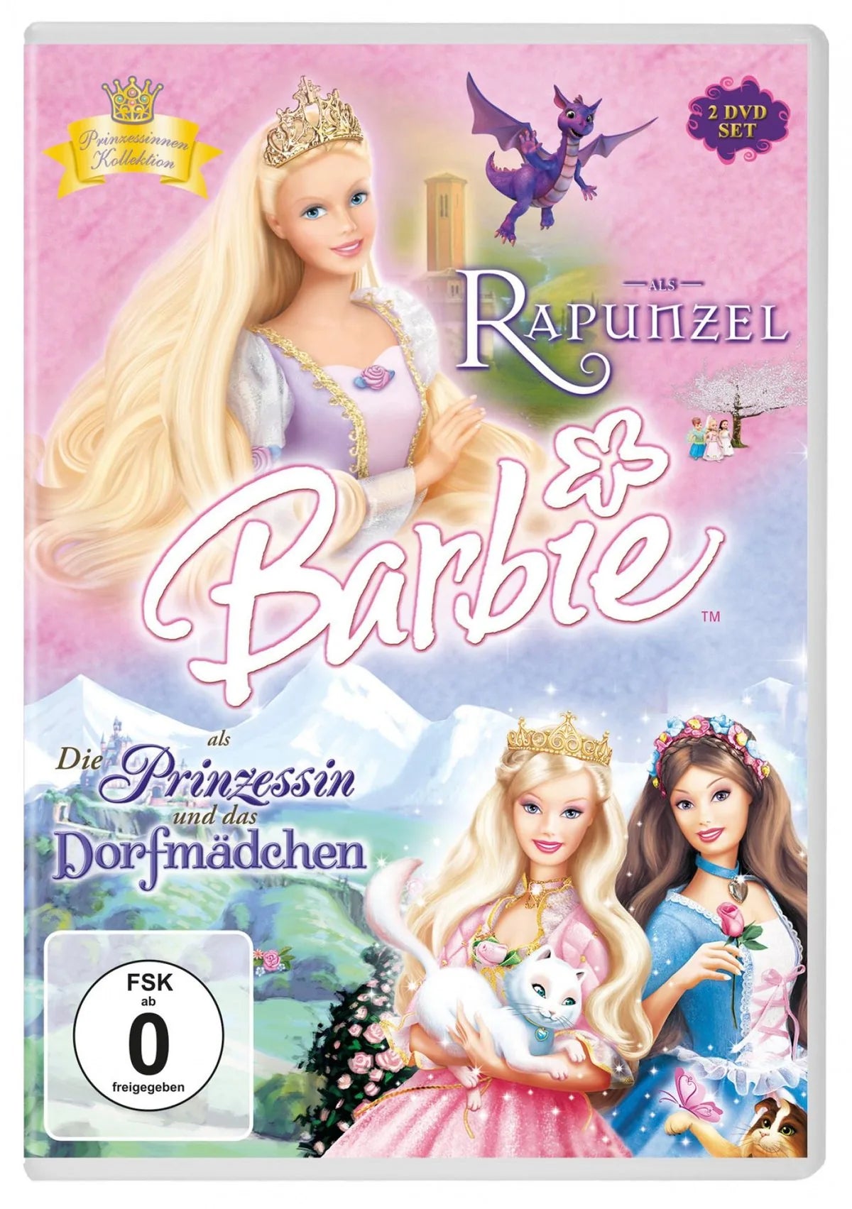 Barbie™ als Rapunzel & Barbie™ als Die Prinzessi - DVD