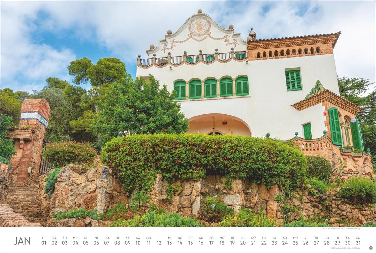 Barcelona Edition Kalender 2027 – Ansicht