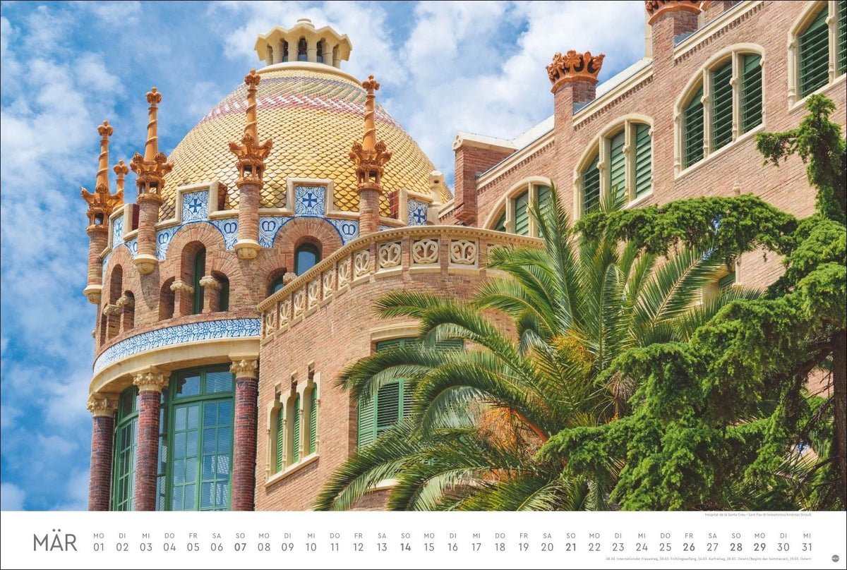 Barcelona Edition Kalender 2027 – Ansicht
