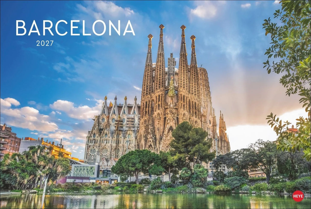 Wandkalender: Barcelona Edition Kalender 2027