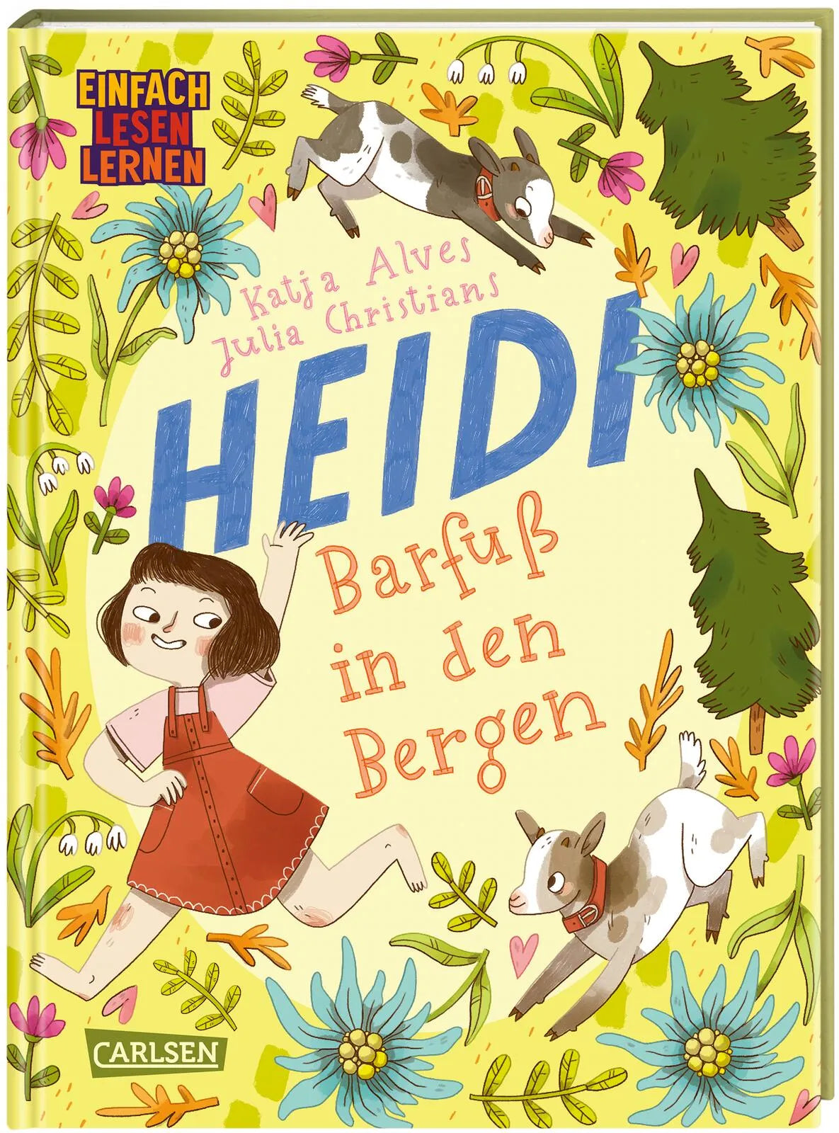Buchcover von 'Barfuß in den Bergen' - Gebundene Ausgabe von Katja Alves
