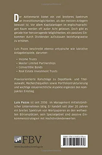 Buchrückseite von 'Bargeld statt Buchgewinn' mit Klappentext - Taschenbuch
