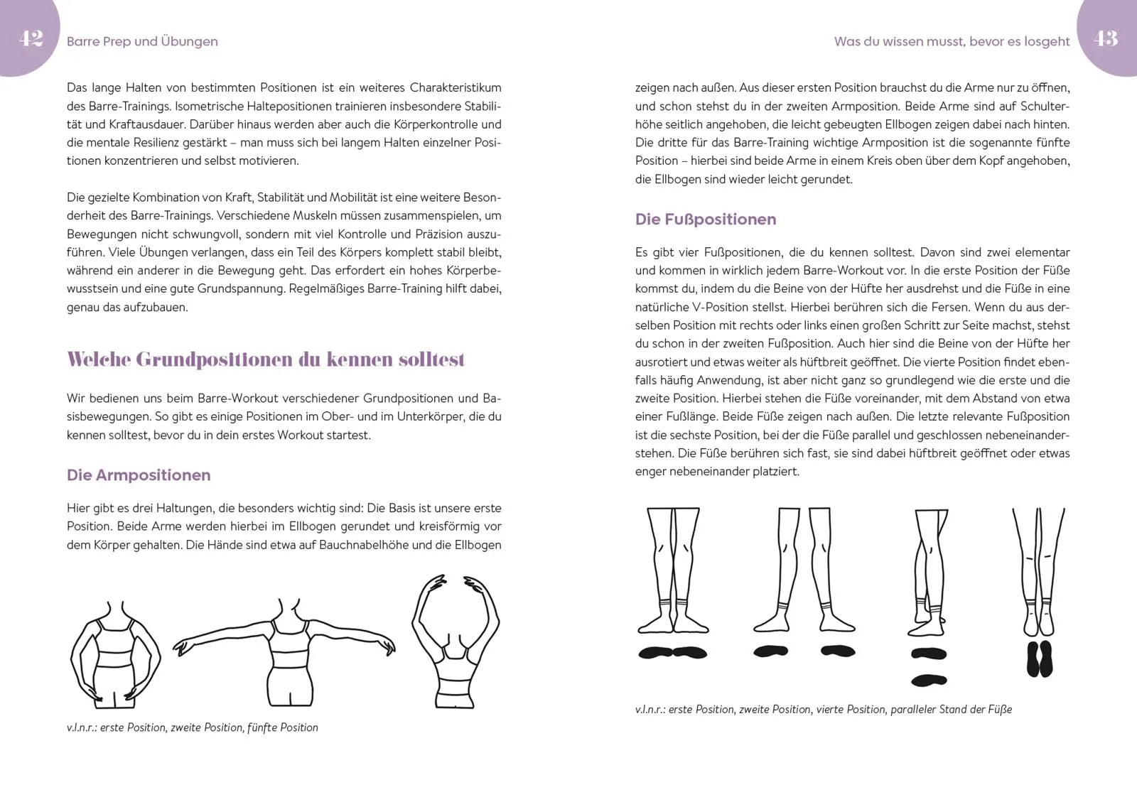 Innenansicht von 'Barre-Fitness' - Taschenbuch