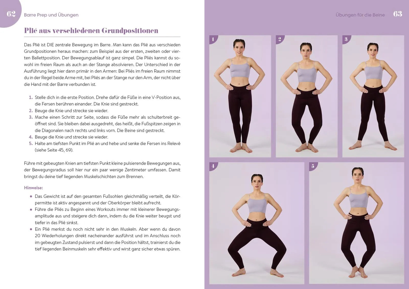 Innenansicht von 'Barre-Fitness' - Taschenbuch