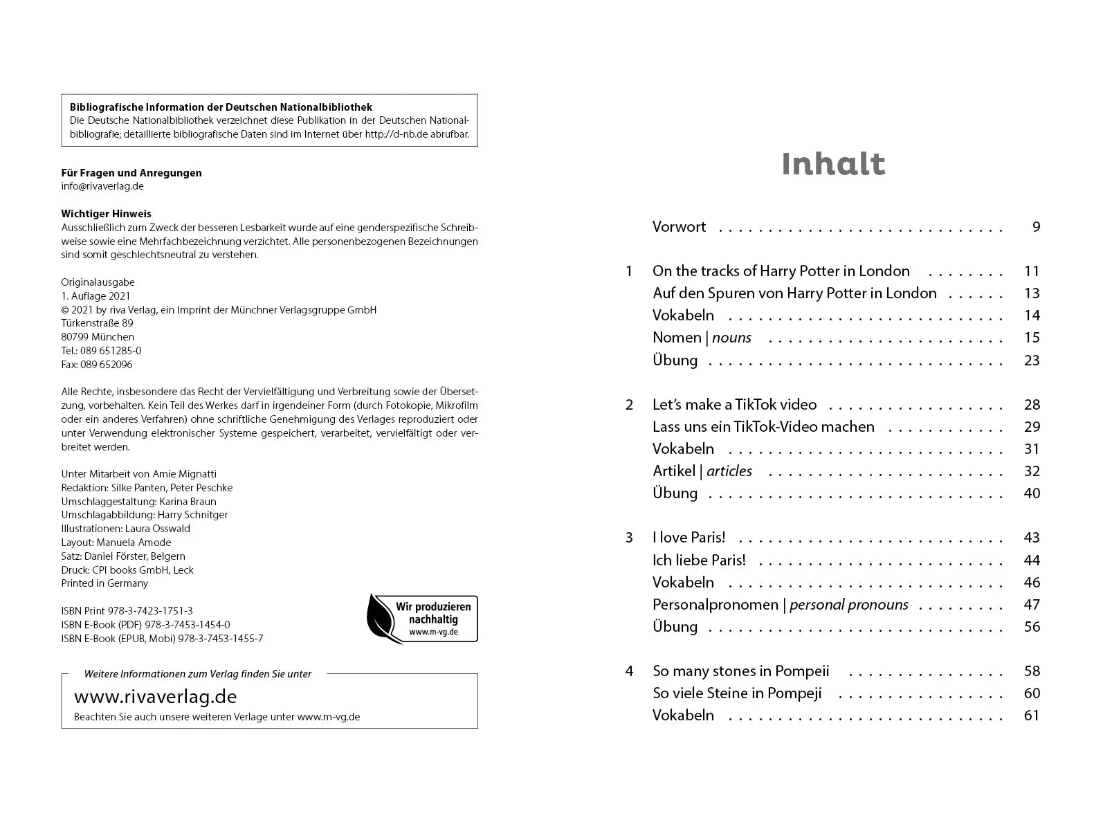 Innenansicht von 'Bartmanns geniale Englischstunde' - Taschenbuch