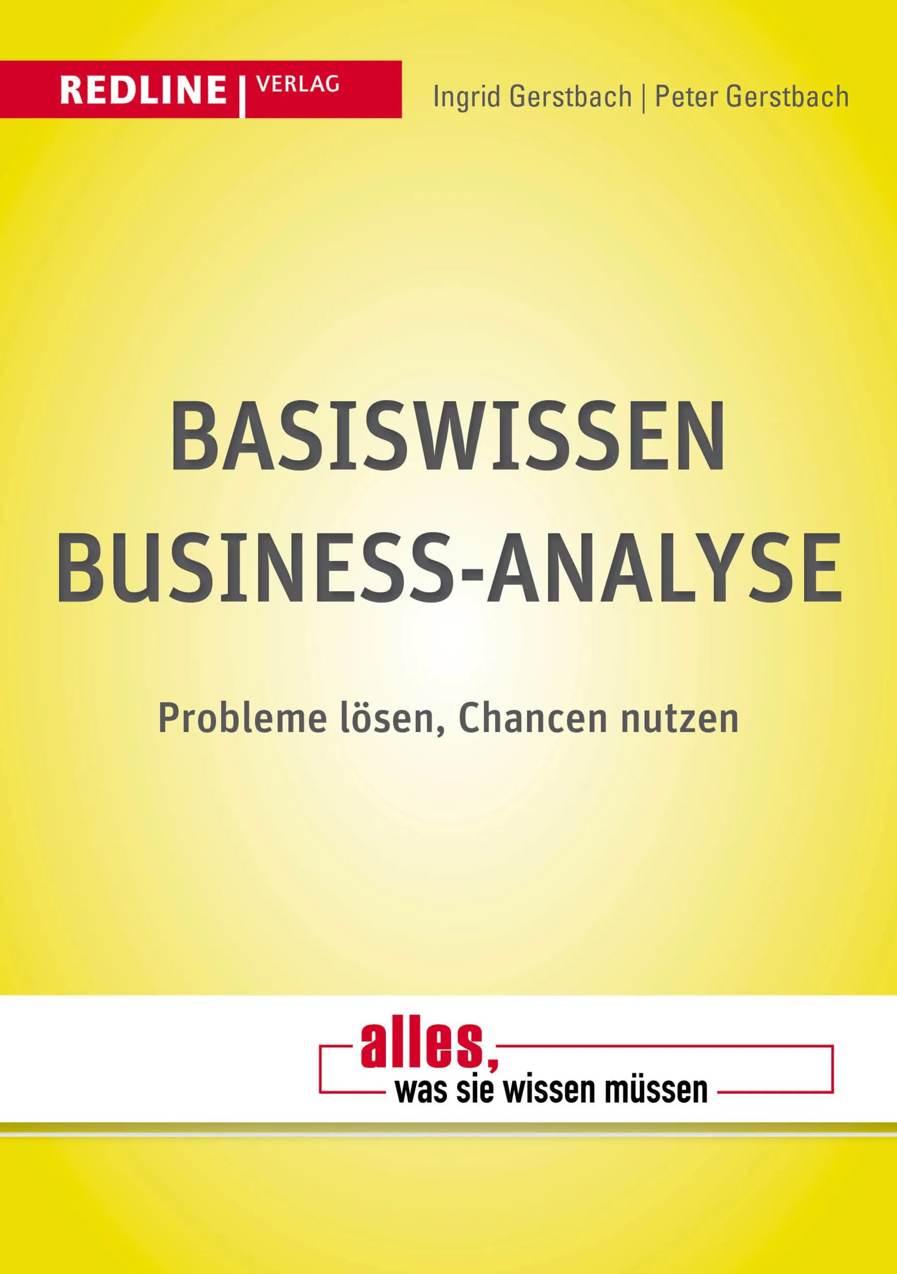 Buchcover von 'Basiswissen Business-Analyse' - Taschenbuch von Ingrid Gerstbach