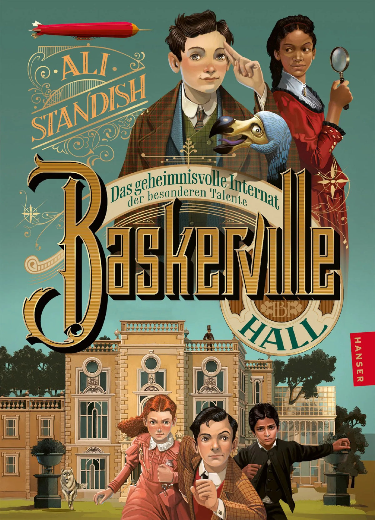 Cover: Baskerville Hall - Das geheimnisvolle Internat der besonderen Talente (Taschenbuch) von Ali Standish