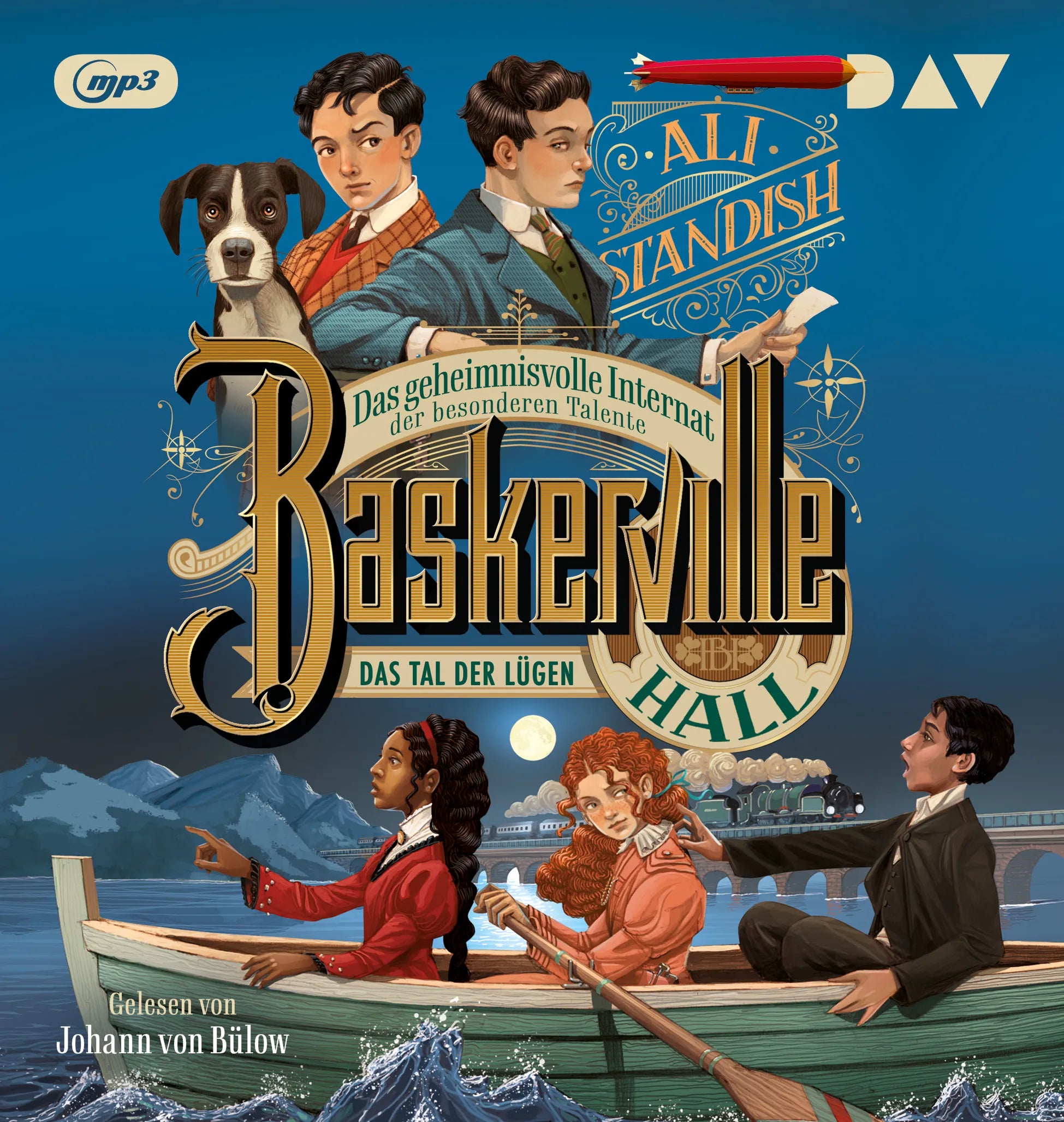 Cover: Baskerville Hall – Das geheimnisvolle Internat der besonderen Talente. Teil 3: Das Tal der Lügen (Hörbuch CD) von Ali Standish