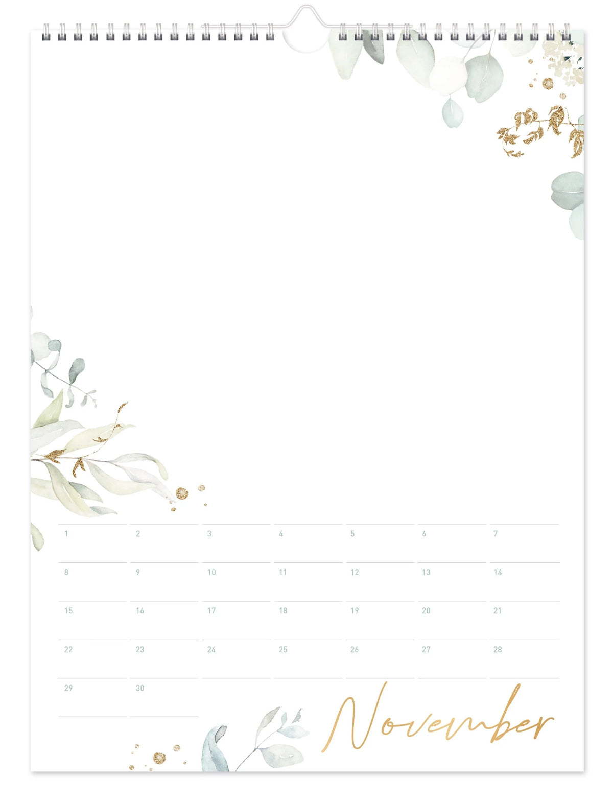 Bastelkalender Immerwährend A4+ – Ansicht