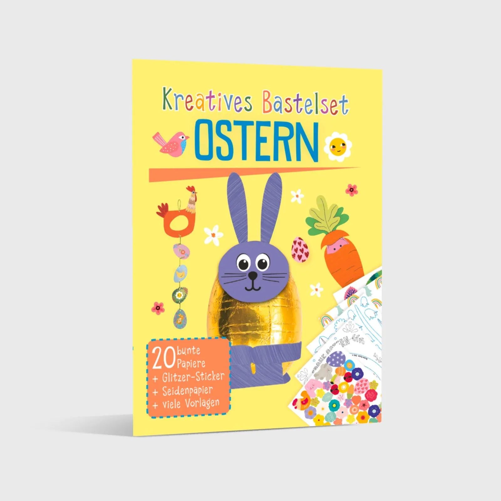 Anton Poitier - Bastelset für Kinder: Kreatives Bastelset: Ostern