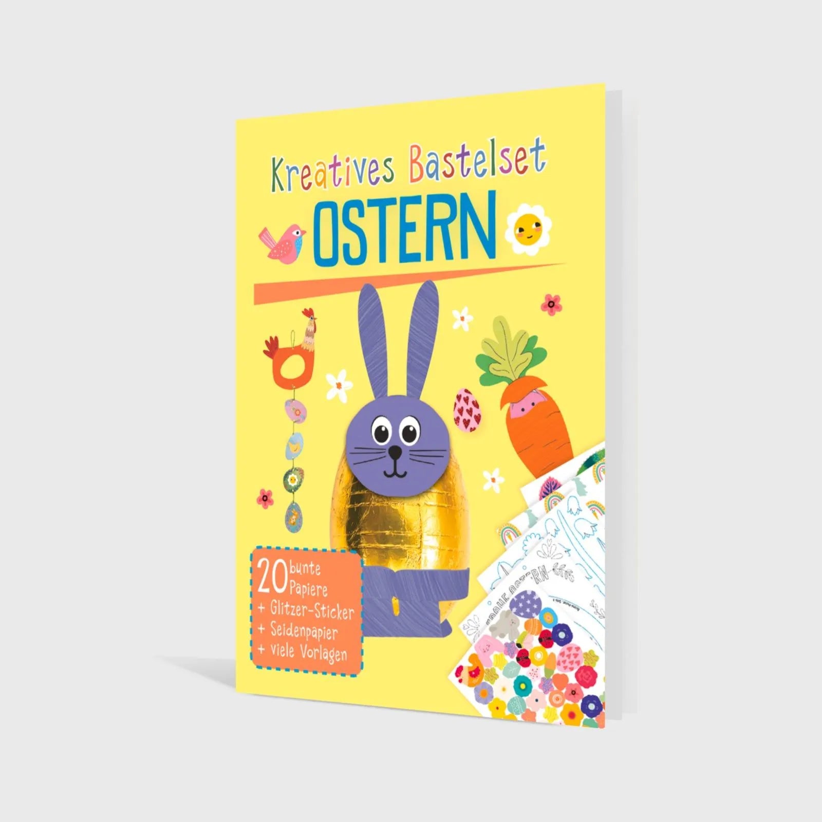 Produktansicht: Bastelset für Kinder: Kreatives Bastelset: Ostern (Taschenbuch)
