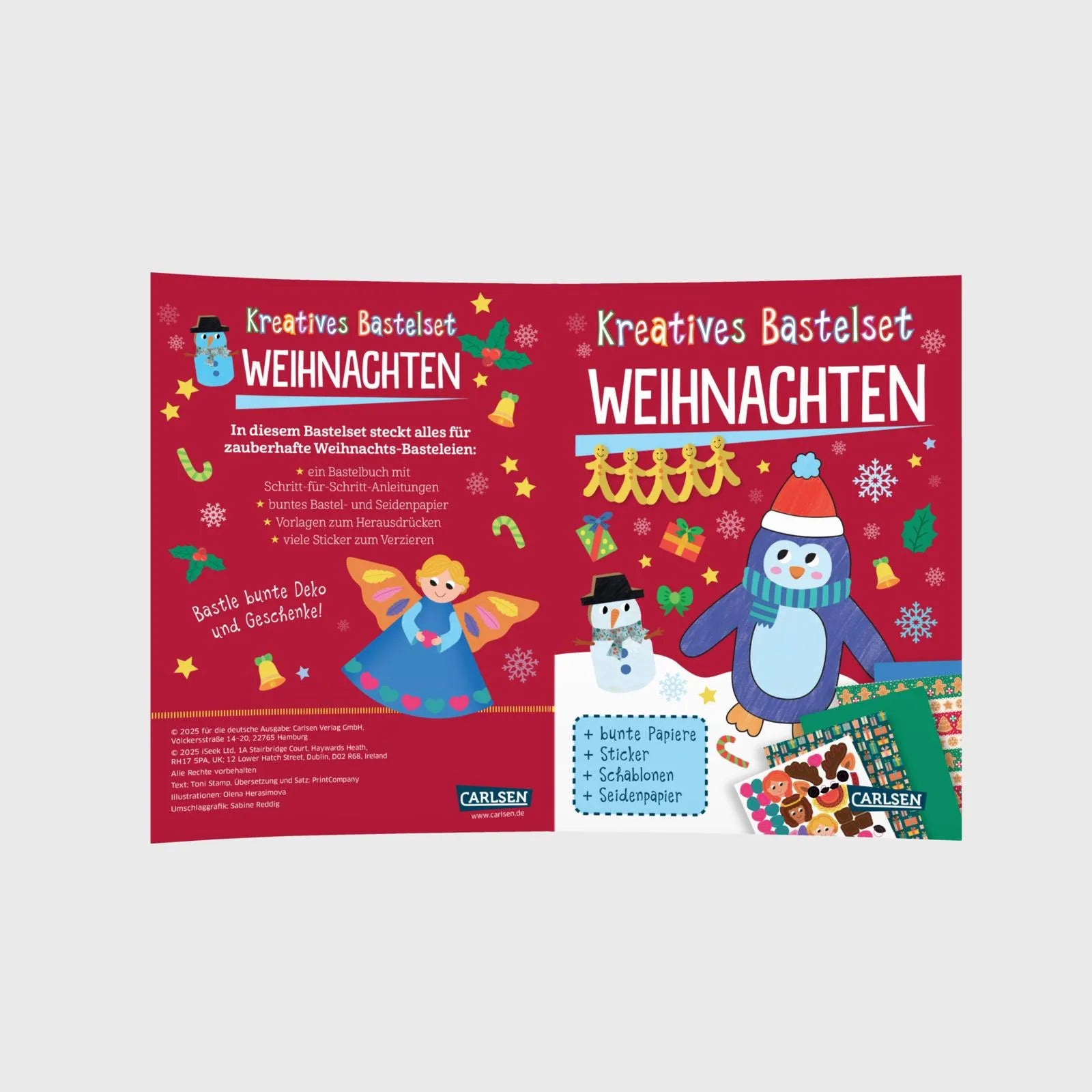 Abbildung von 'Bastelset für Kinder: Kreatives Bastelset: Weihnachten 2025'