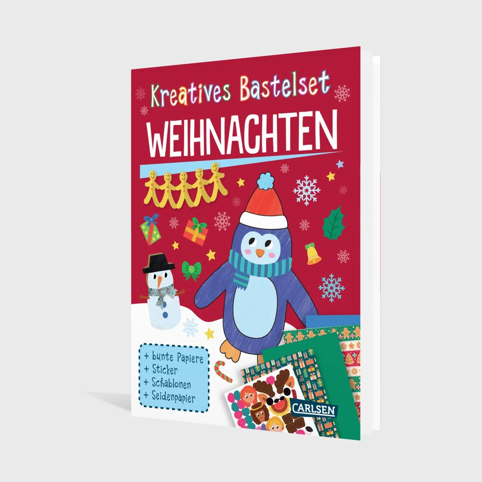 Produktansicht: Bastelset für Kinder: Kreatives Bastelset: Weihnachten 2025 (Taschenbuch)