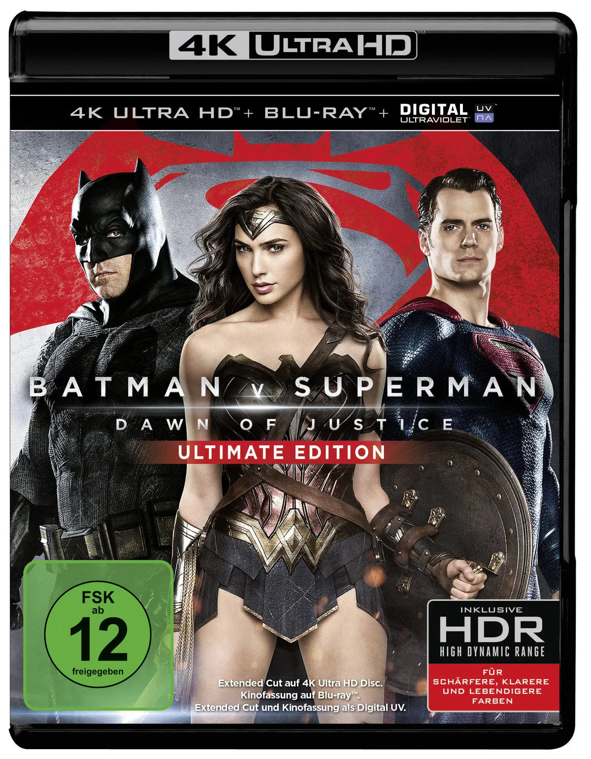 Batman v Superman: Dawn of Justice - Blu-ray 4K Ultra HD