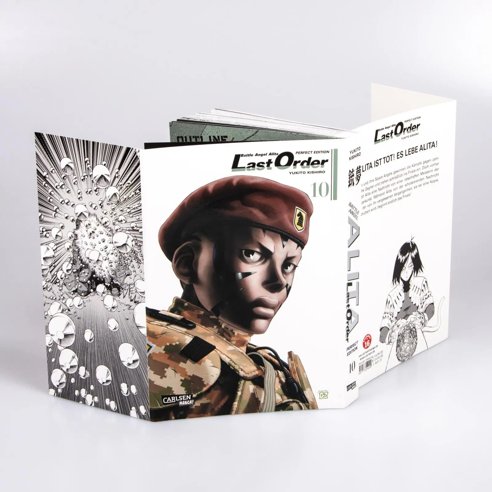 Produktansicht: Battle Angel Alita - Last Order - Perfect Edition 10 (Taschenbuch)