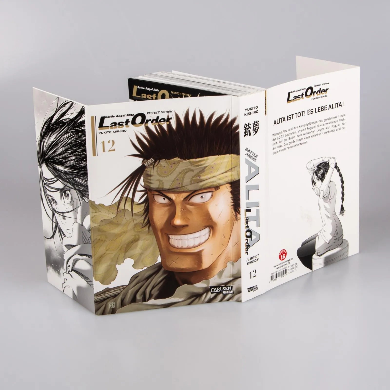 Produktansicht: Battle Angel Alita - Last Order - Perfect Edition 12 (Taschenbuch)