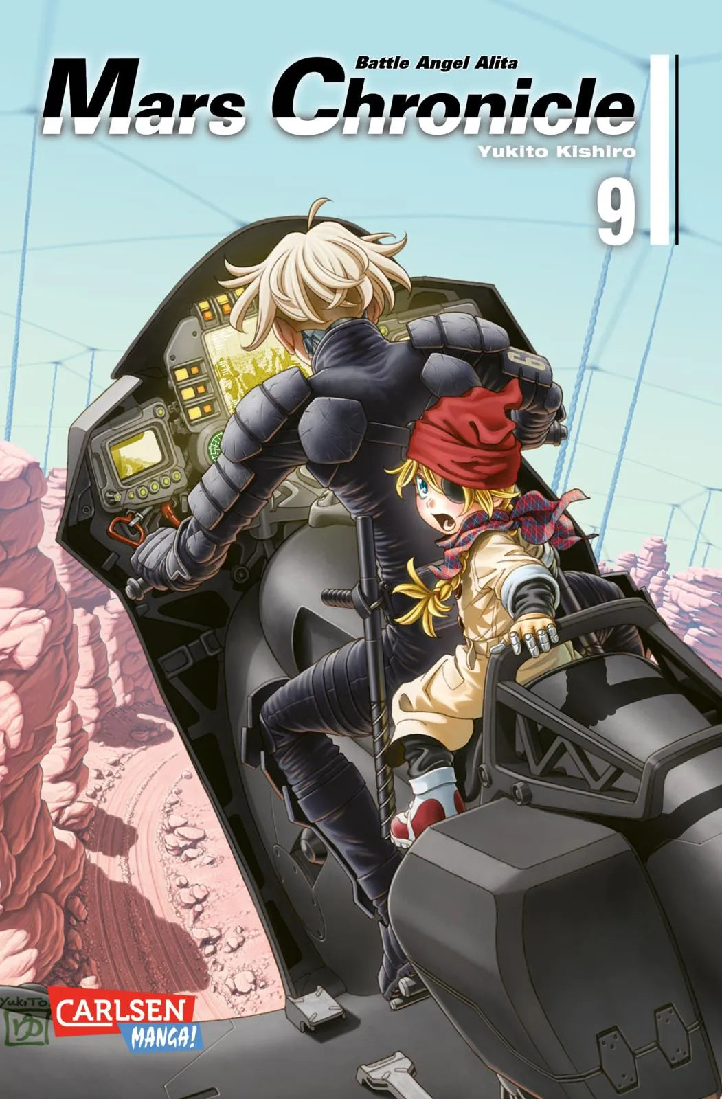 Buchcover von 'Battle Angel Alita – Mars Chronicle 9' - Taschenbuch von Yukito Kishiro