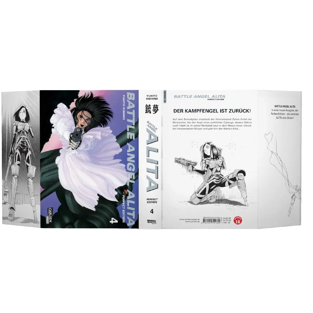 Produktansicht: Battle Angel Alita - Perfect Edition 4 (Taschenbuch)
