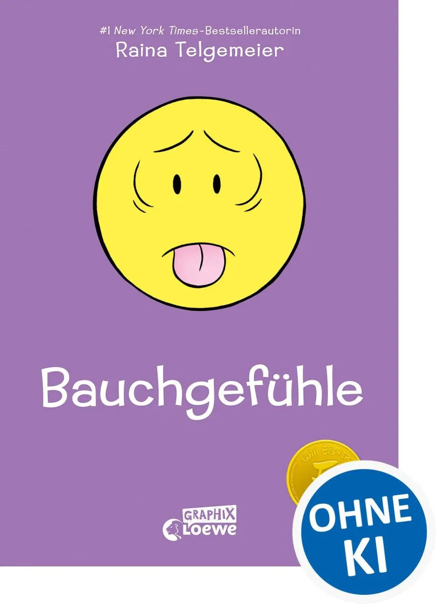 Cover: Bauchgefühle (E-Book) von Raina Telgemeier