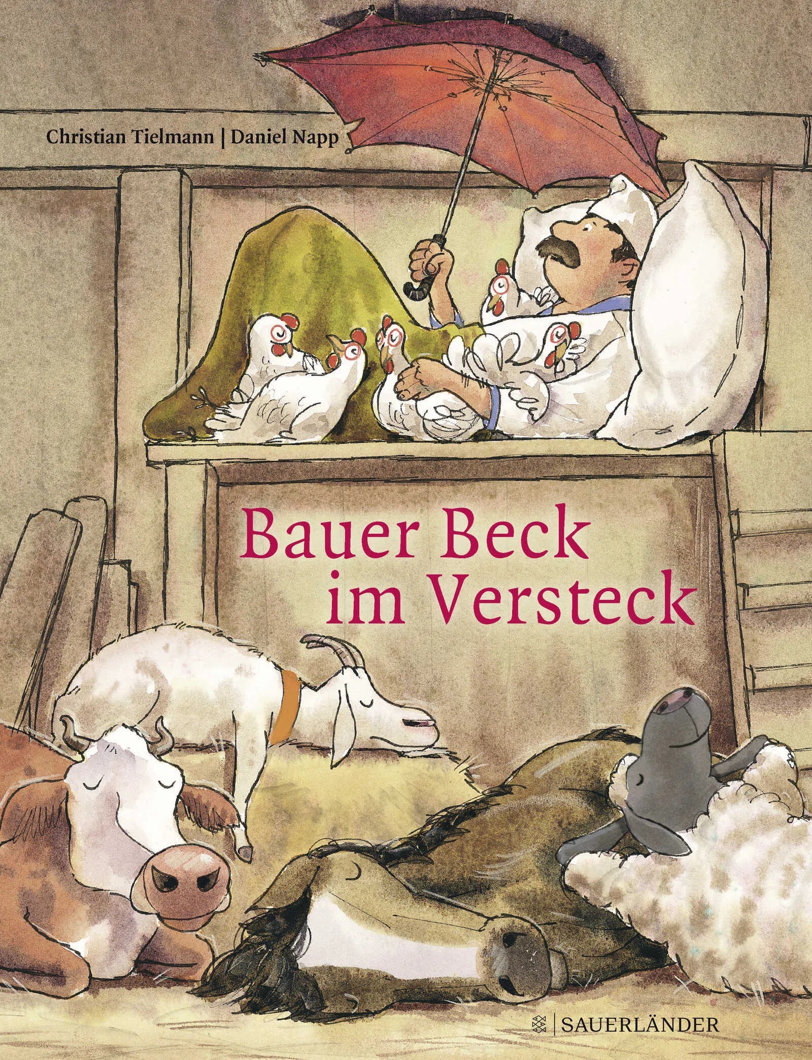 Buchcover von 'Bauer Beck im Versteck' - Gebundene Ausgabe von Christian Tielmann